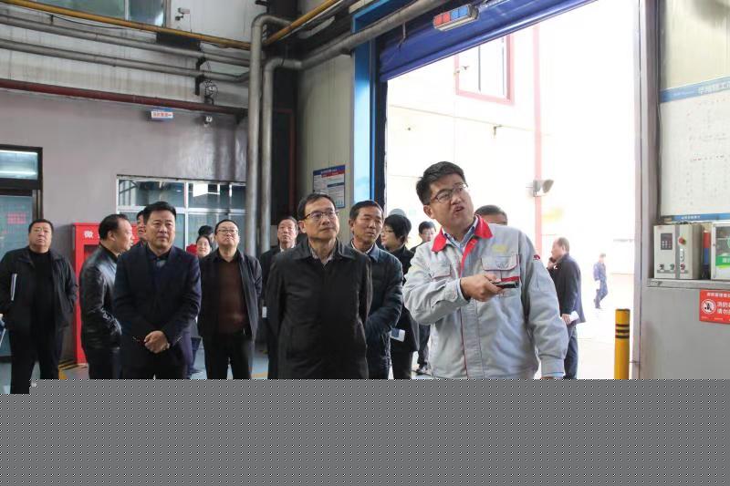 Chen zhanping, director of the standing committee of the municipal people's congress, visited hua xi