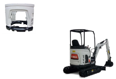 Excavator-Doosan BOBCAT Czech&France